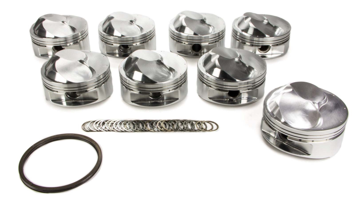 243332 Domed Piston Set - 4.610in. Bore - Big Block Chevy 502 - High Performance
