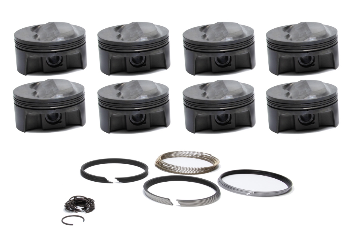 930207960 Small Block Chevy PowerPak Domed Piston Set - 4.060 in. Bore