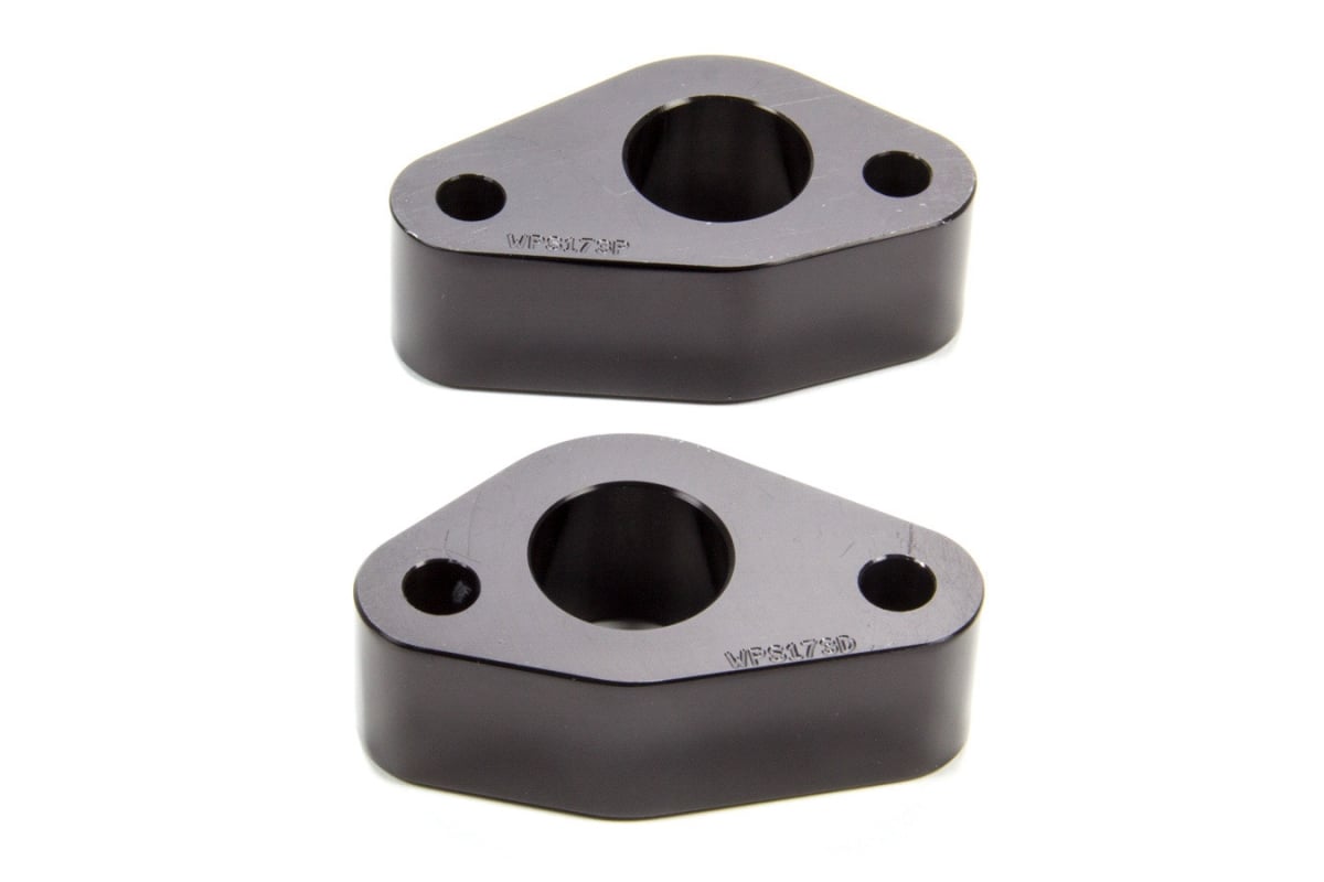 WPS173S Small Block Ford Black Water Pump Spacers - 0.900 Thick, Pair