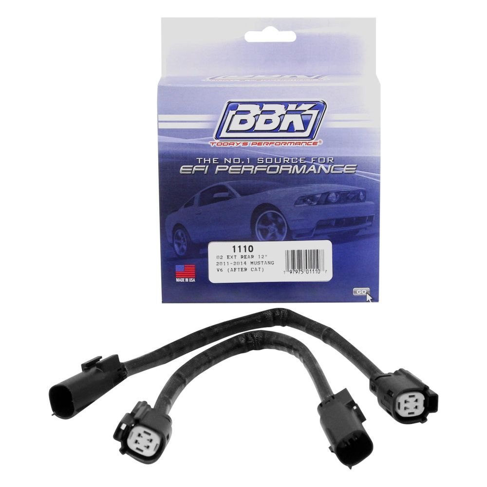 1110 Rear Oxygen Sensor Wire Harness Extension Kit for 2011-2017 Ford Mustang