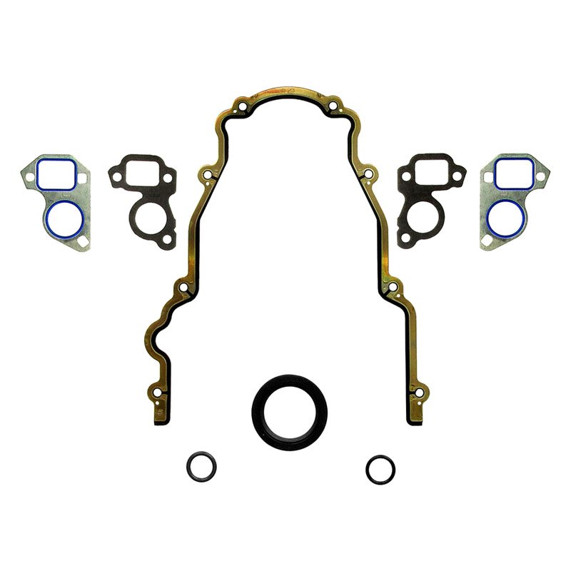 TCS 45993 Rubber & Aluminium Timing Cover Gasket Set for 1997-2007 GM LS Series