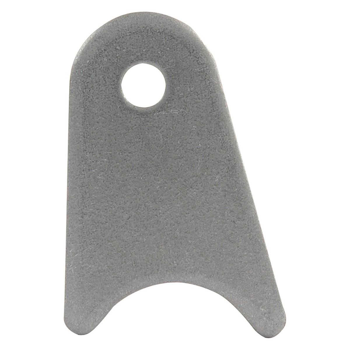 0.81 x 0.37 in. Mild Steel Radius Tabs with Hole - Pack of 4