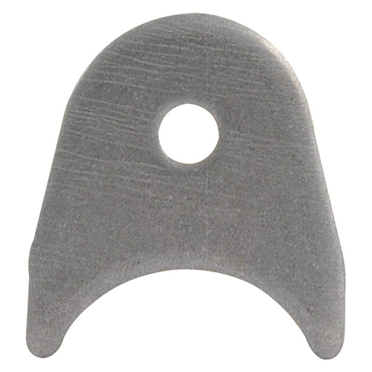 0.12 x 0.25 in. Mild Steel Radius Tabs with Hole - Pack of 4