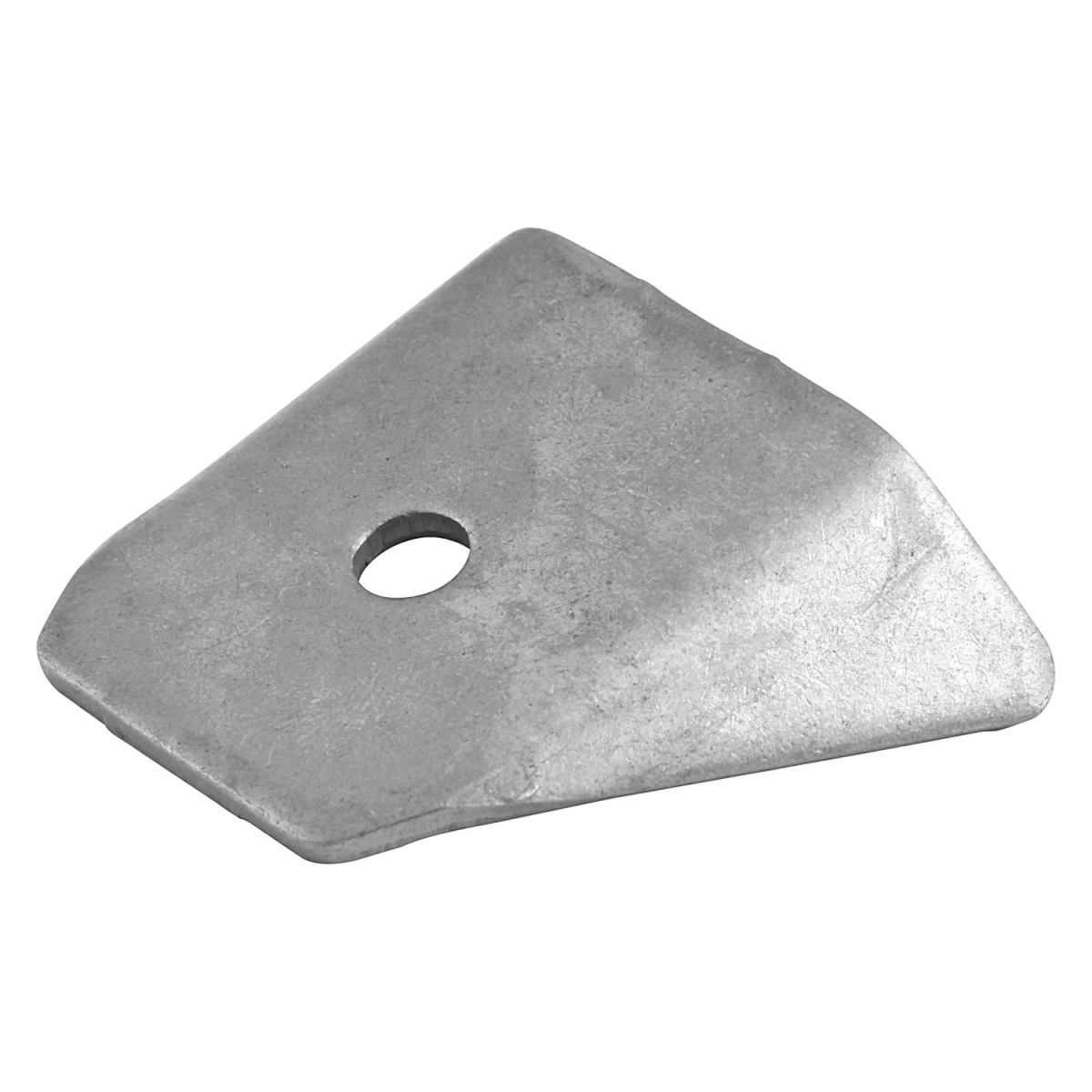 0.25 in. Hole Body Brace Tabs Flat Mount - Pack of 4