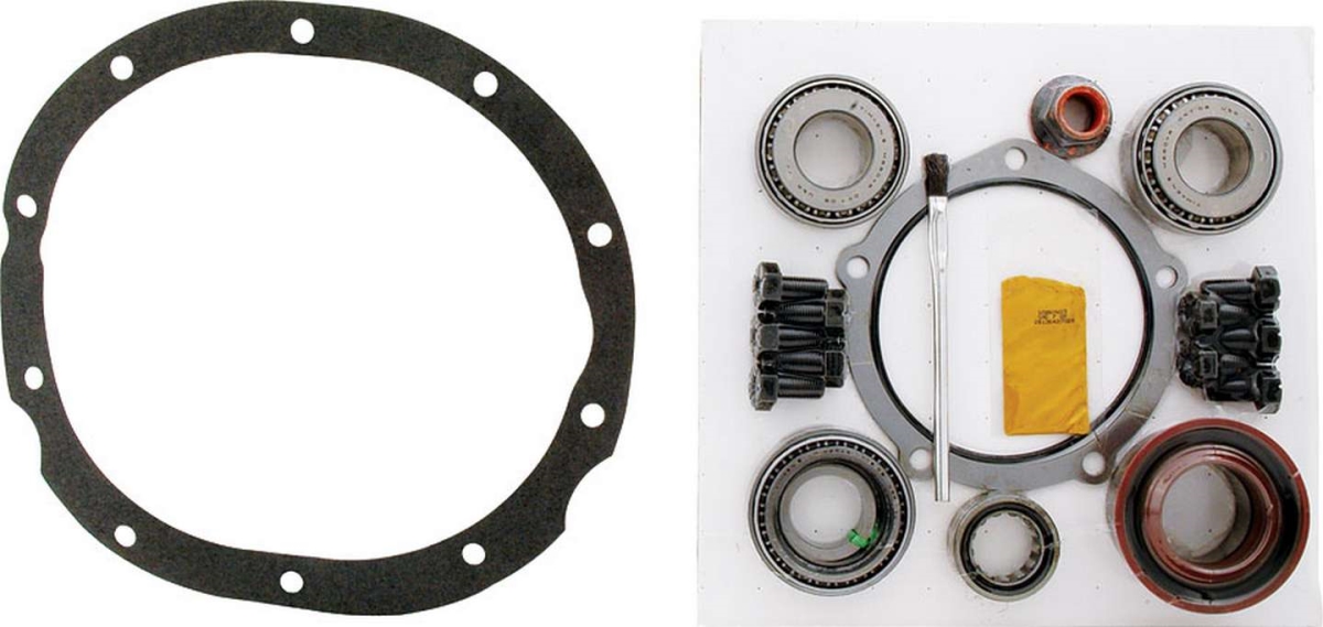 9 in. & 2.89 in. Ring & Pinion Bearing Kit with Solid Spacer for Ford