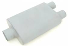17661 3 x 2.5 in. Thrush Welded Muffler - Oval
