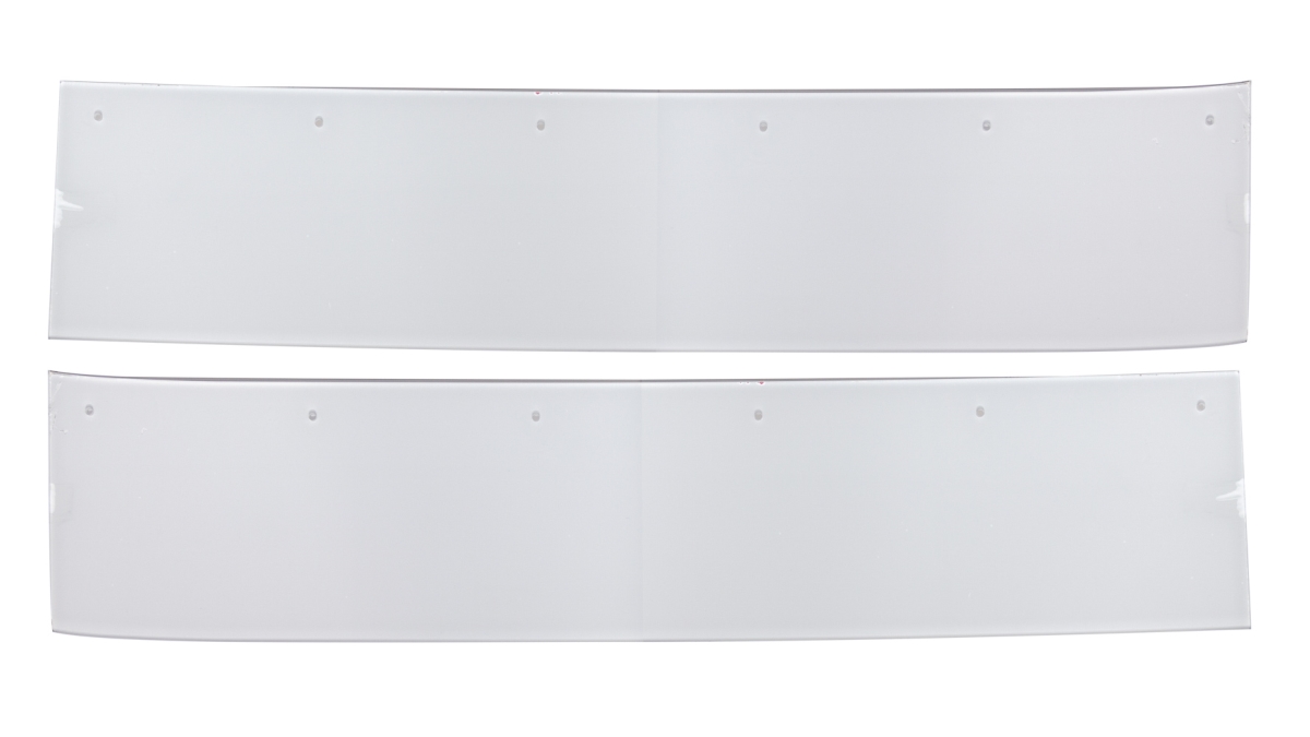 661-6739-2 60 x 6.5 in. ABC Spoiler 90 deg Replacement Polycarbonate Blades