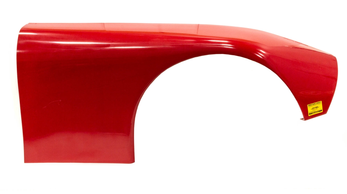 663-240-RR ABC Right Side Wide Ultraglass Fender, Red