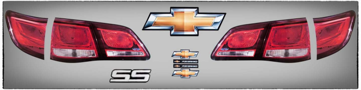 680-450-ID Tail Only Graphics Kit for 2013 Chevy SS