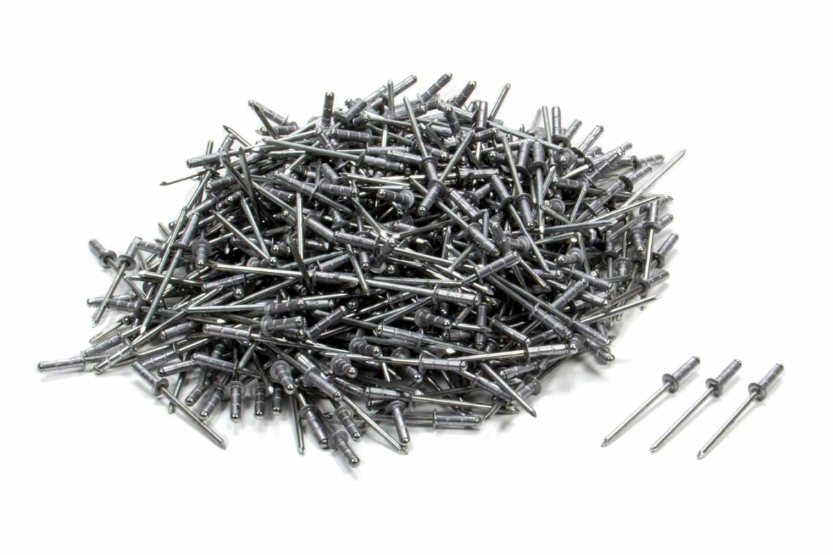 815-500S 0.19 in. Small Head Rivet, Silver - 500 Piece