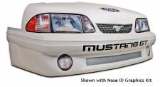 915-410-B Mini Stock Nose for 1993 Mustang, Black