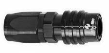 51510PJ 5000 Series Quick-Connect -10 AN Male Push Lock to -10 AN Socket Hose End, Stealth Black Finish
