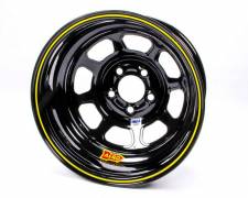52-185030T3 3 in. Backspace 52-Series Roll Formed IMCA Wheel - Black
