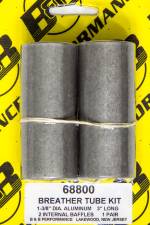 68800 3 in. Long Breather Tube Kit, Aluminum