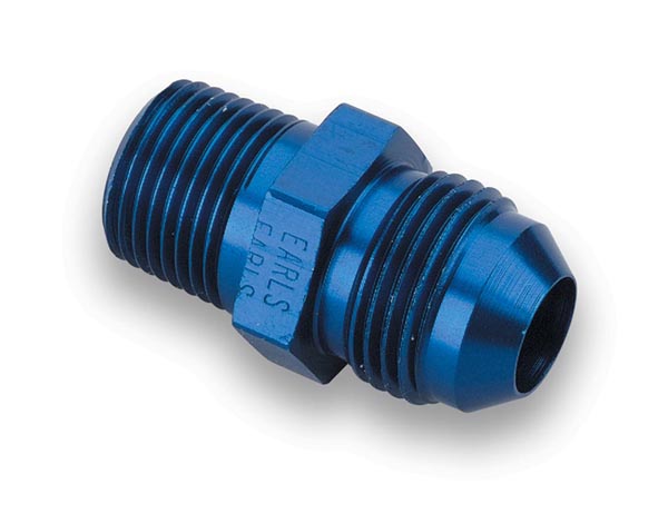 981609ERL 0.75 in. NPT Aluminum Straight Pipe Thread to -10 AN Adapter
