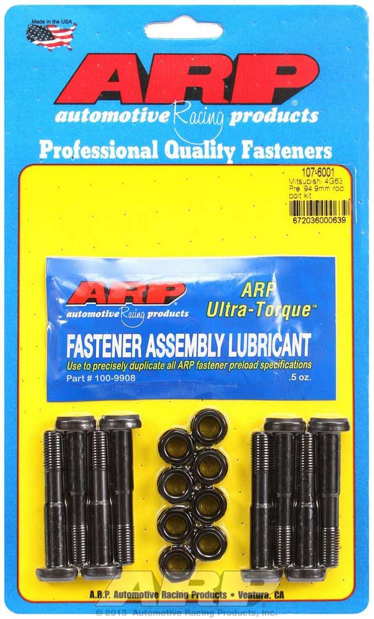 107-6001 Rod Bolt Kit for Mitsubishi Pre 94 4G63