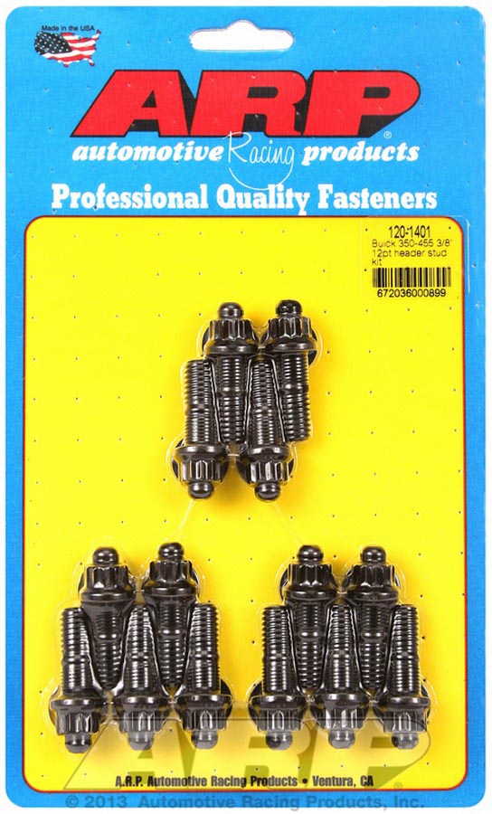 120-1401 12-Point Header Stud Kit for Buick V8