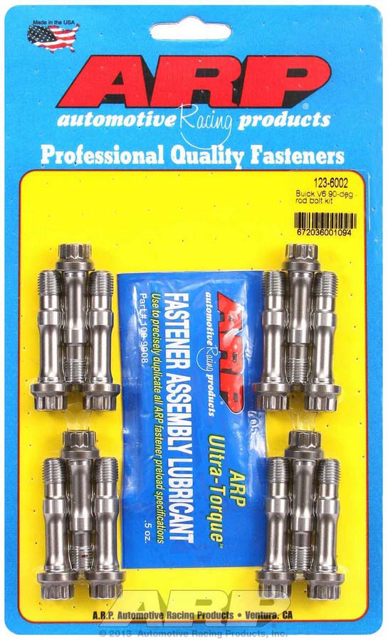 123-6002 90 deg Rod Bolt Kit for Buick - 1.70 in. UHL