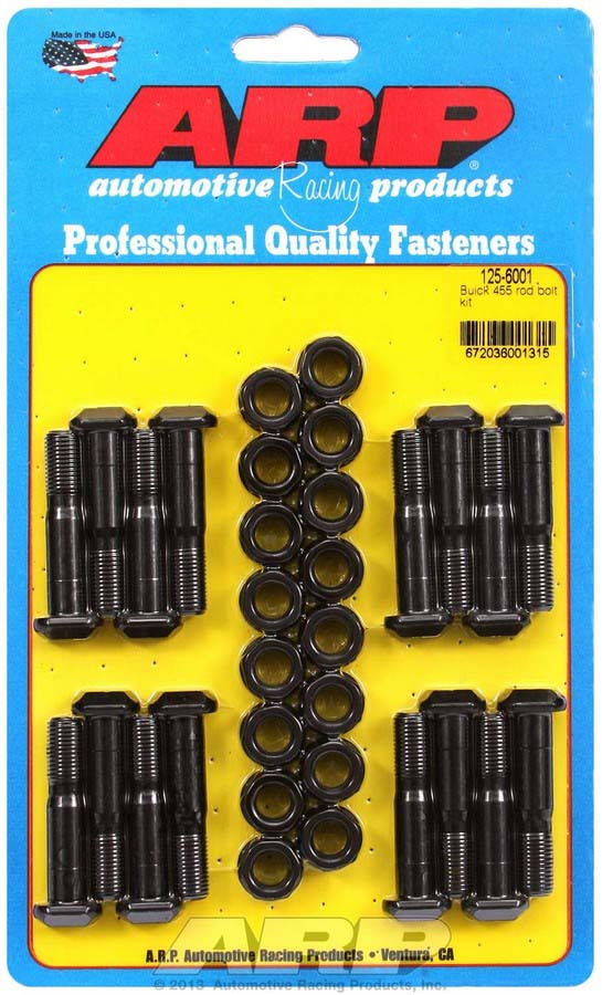 125-6001 Rod Bolt Kit for Buick 400-455 125-6001