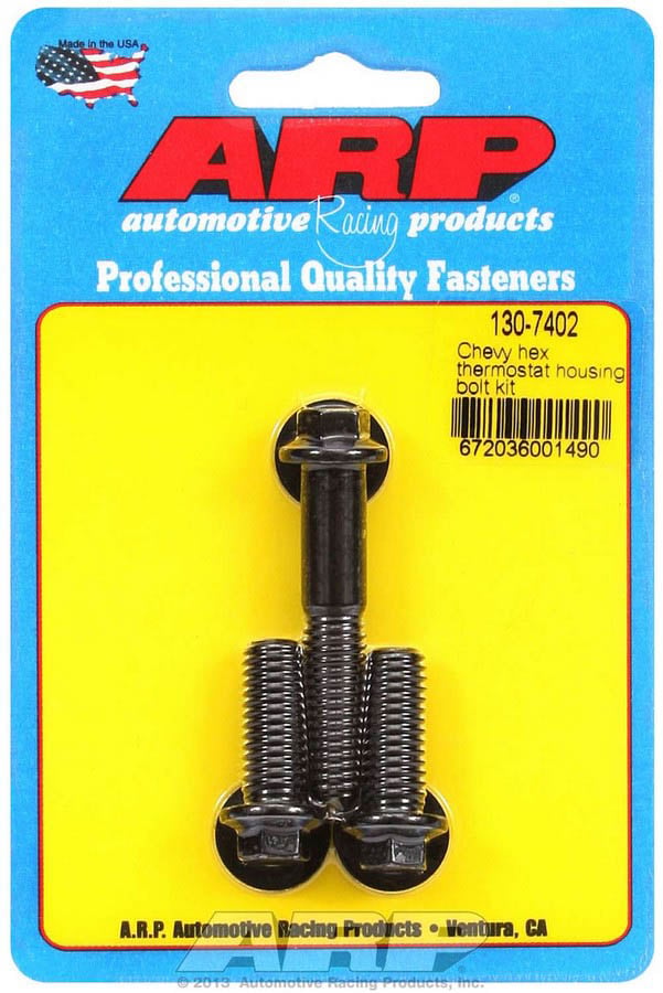 130-7402 6-Point Thermostat Housing Bolt Kit for Chevy