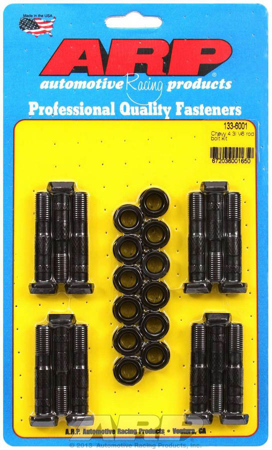 133-6001 Rod Bolt Kit for Chevy V6 90 deg 4.3L