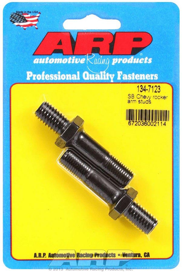 134-7123 0.44 in. Rocker Arm Stud Kit for Small Block Chevy - Pack of 2