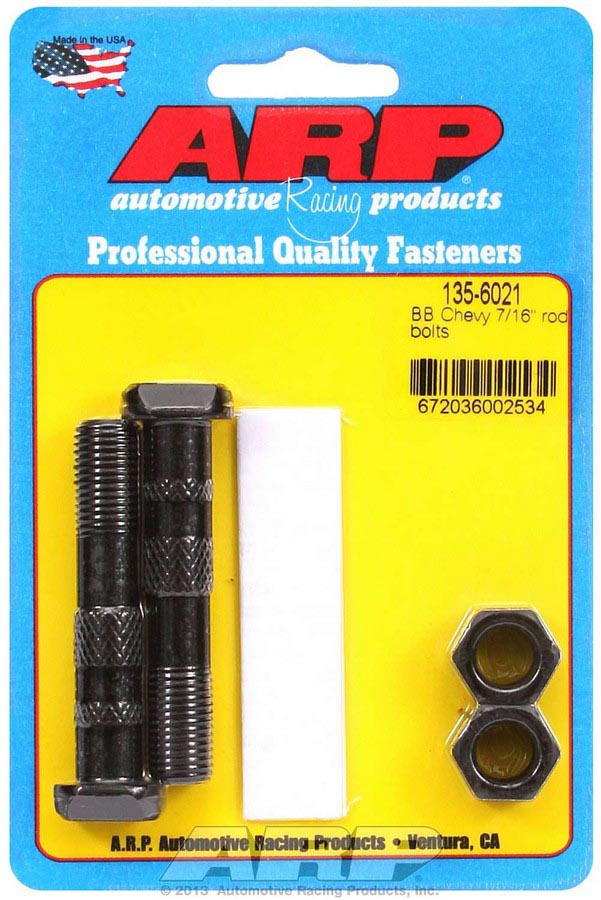 135-6021 0.44 in. Rod Bolt Kit for Big Block Chevy 454-502 - Pack of 2