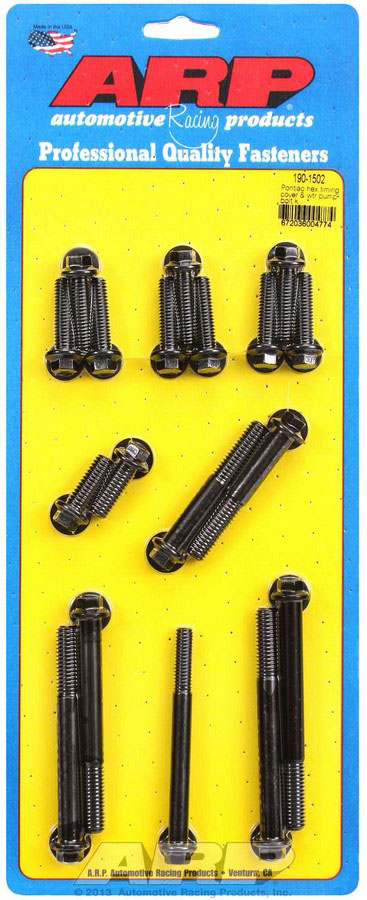 190-1502 Timing Cover Bolt Kit for Pontiac 190-1502