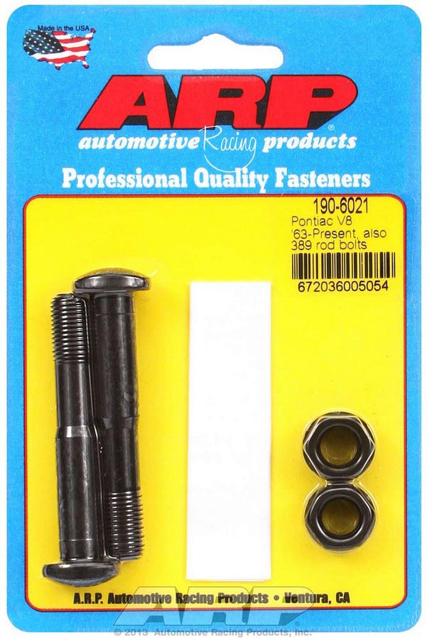 190-6021 Rod Bolt Kit for Pontiac 326-455 - Pack of 2