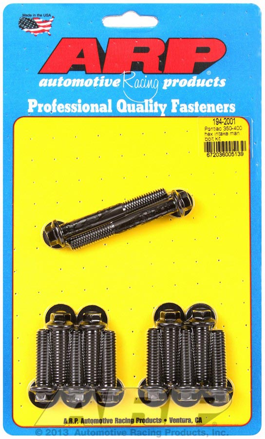 194-2001 Intake Bolt Kit for Pontiac 194-2001