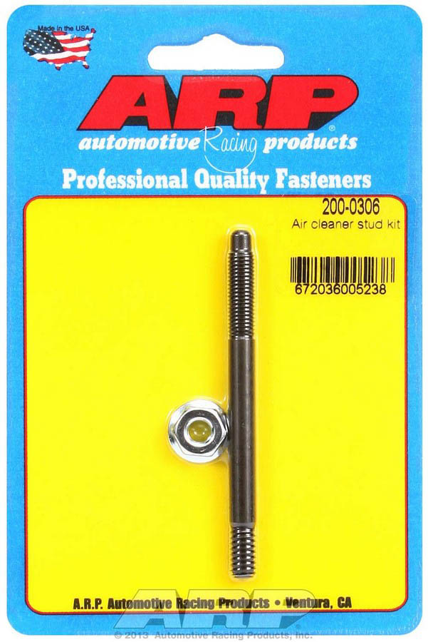 200-0306 Air Cleaner Stud Kit - 0.25 x 3.20 in.