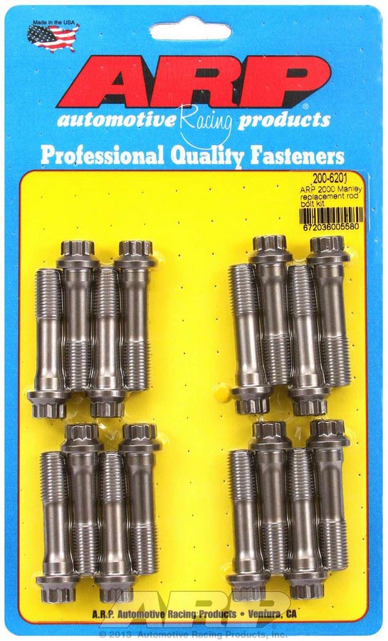 200-6201 0.44 in. 200-6201 Replacement Rod Bolt Kit - Pack of 16