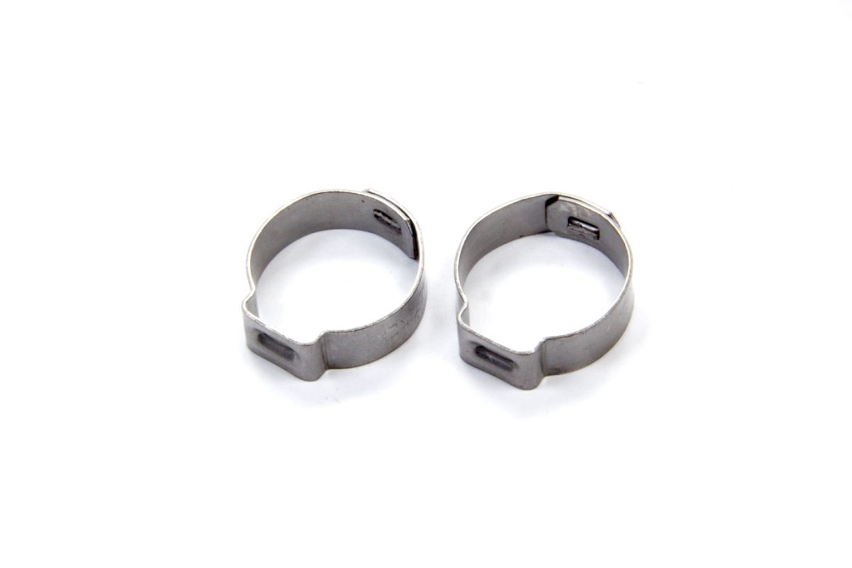 999156 Stainless Steel Push Lock Band -6 AN Hose Clamp, Natural
