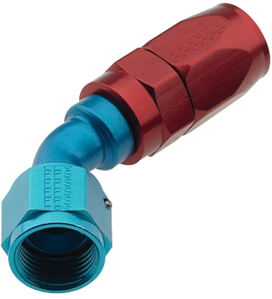 224506 45 deg 2000 Series Pro-Flow -06 AN Hose End