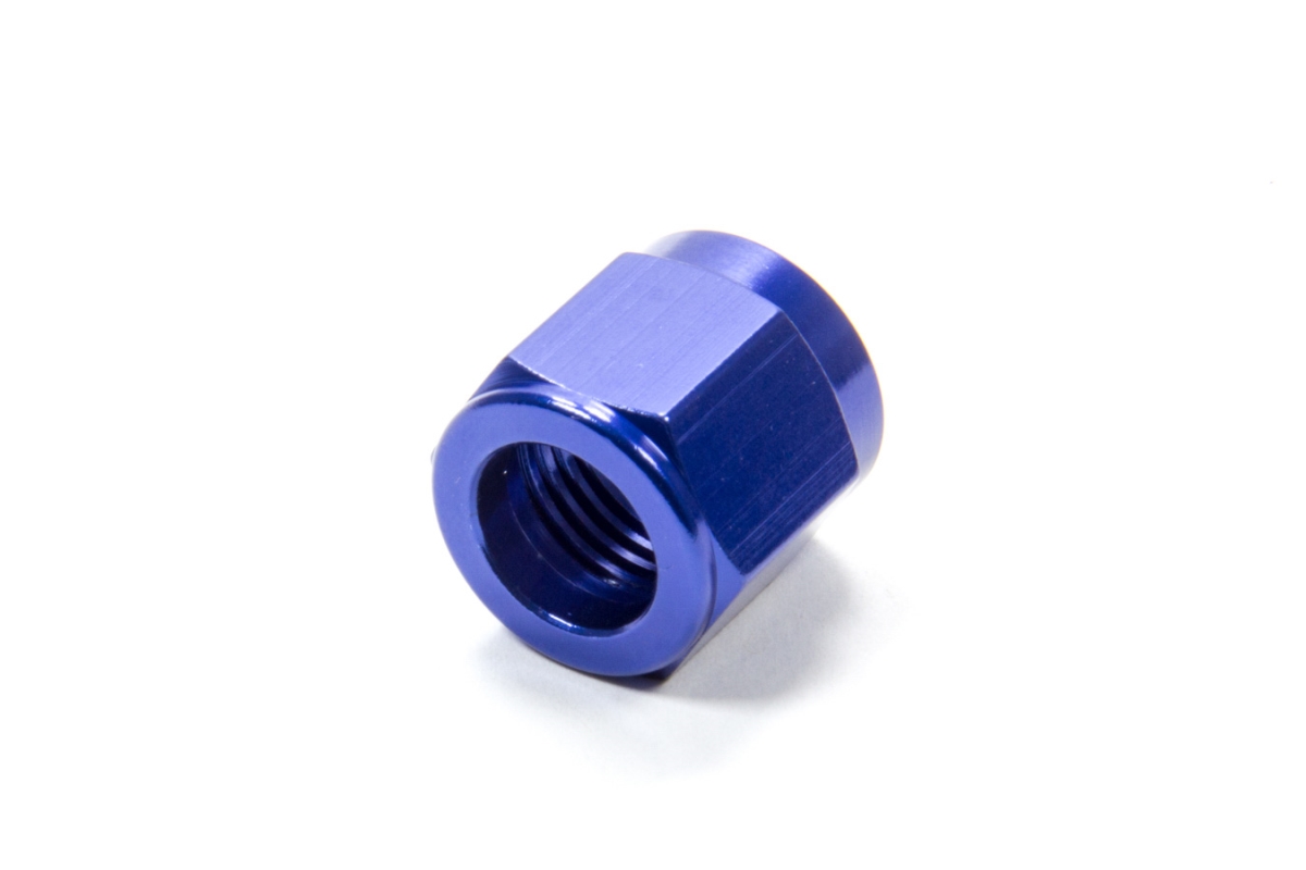 481806 Blue Aluminum Tube Nut, -6 AN