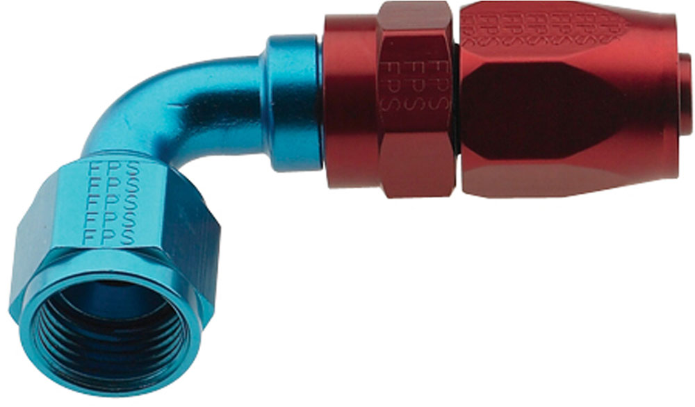 229006 90 deg 2000 Series Pro-Flow -06 AN Hose End