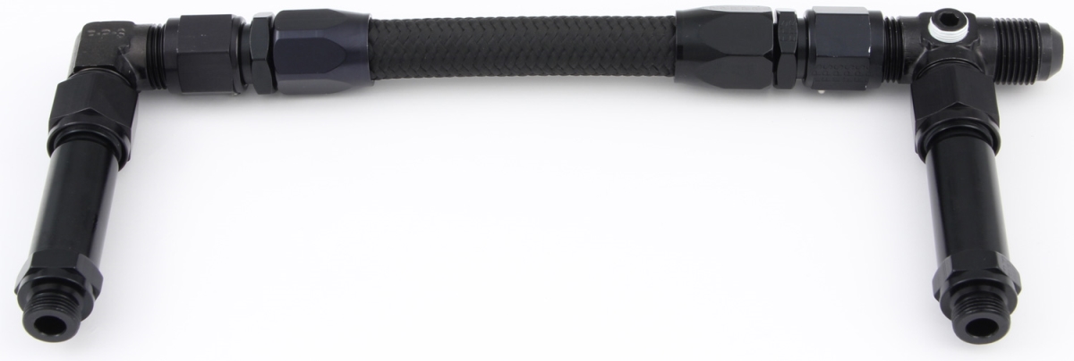 930006-BL Demon -6 AN Premium Fuel Line Kit, Black