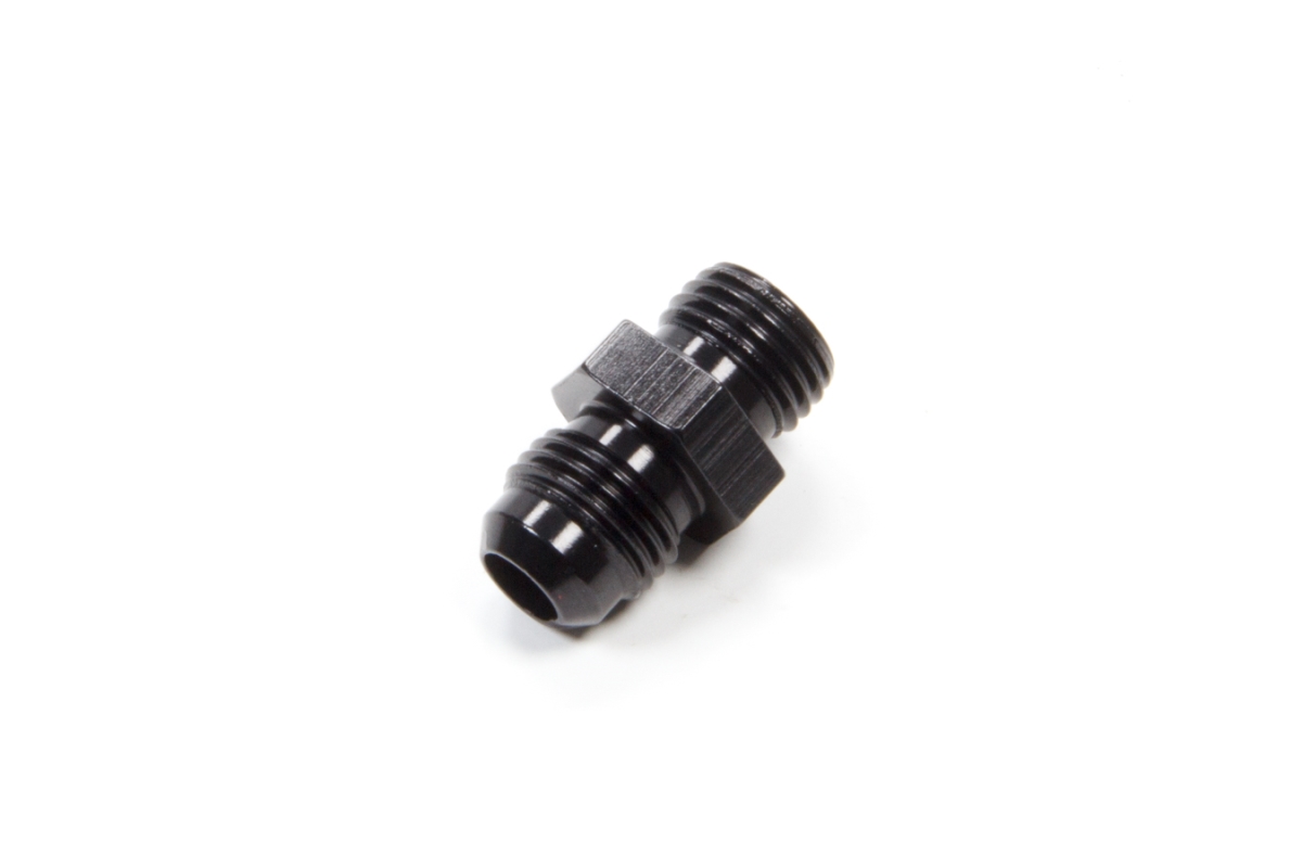 460614-BL Black Adapter Fitting, -6 AN x 14 x 1.5 mm