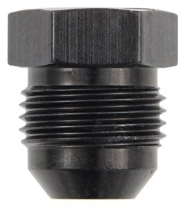 480616-BL -16 AN Flare Plug in Black