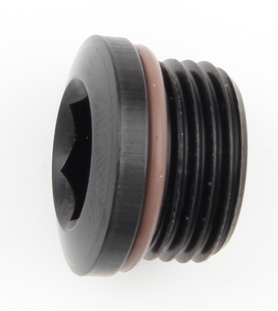 481312-BL Port Plug with Socket Hex, -12 AN
