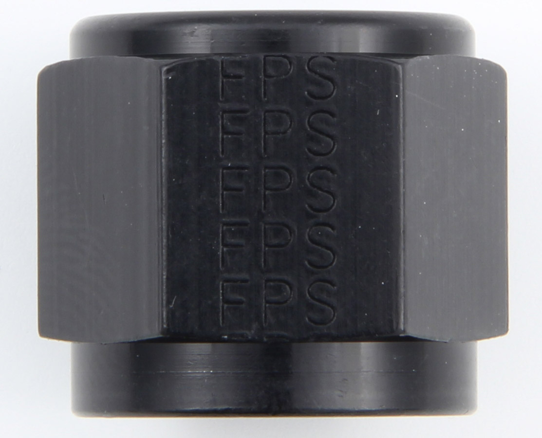 481803-BL Black Tube Nut, -3 AN