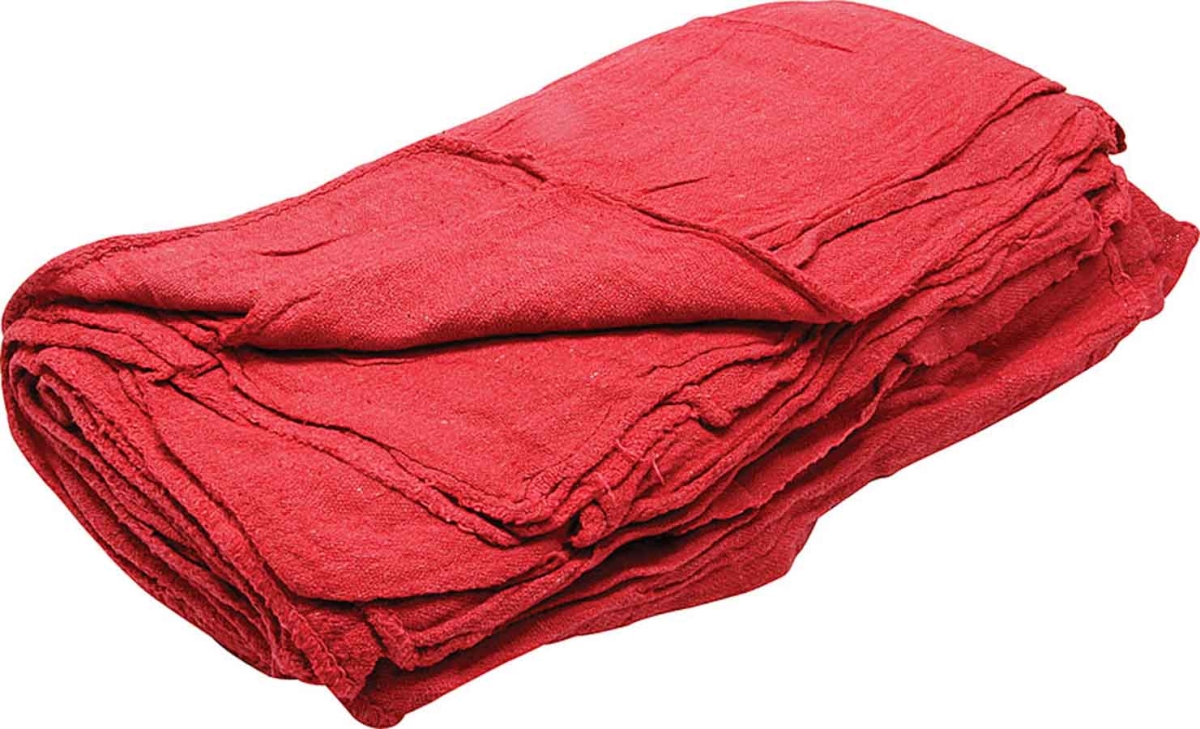 Shop Towels, Red - Pack of 25