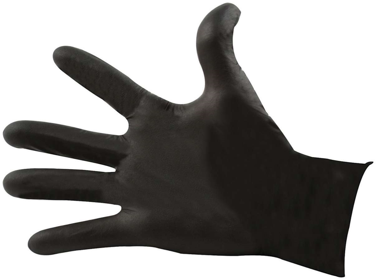 Picture of Allstar Performance ALL12025 Nitrile Gloves&#44; Black - Large