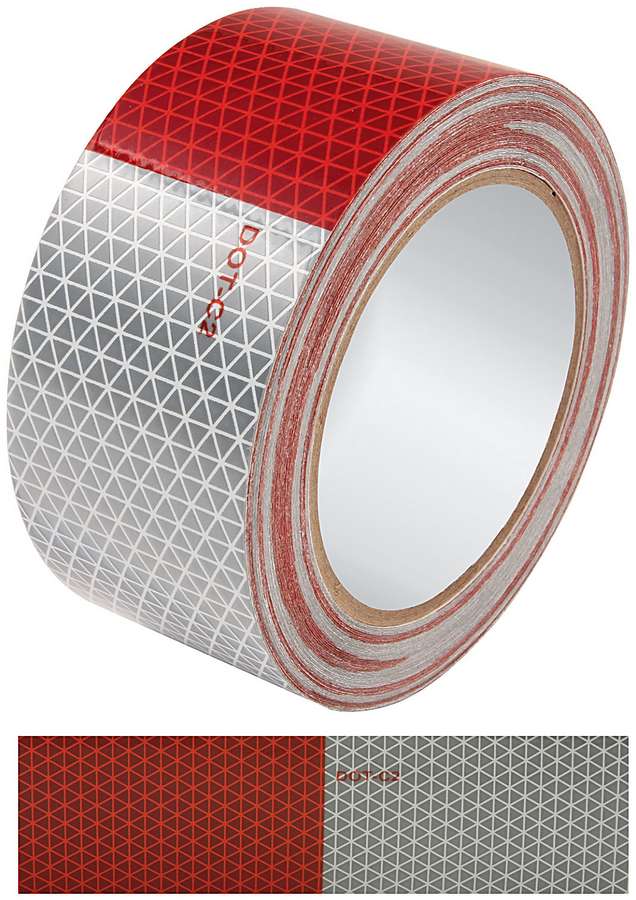2 in. x 50 ft. Triangle Pattern Reflective Tape