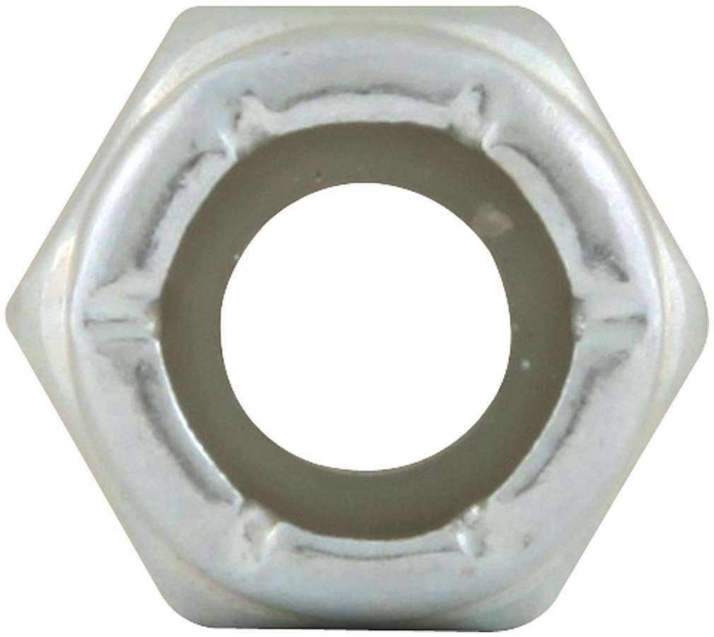 ALL16020-10 0.25 in. 20 Coarse Thread Thin Nylon Insert Hex Nuts - Pack of 10