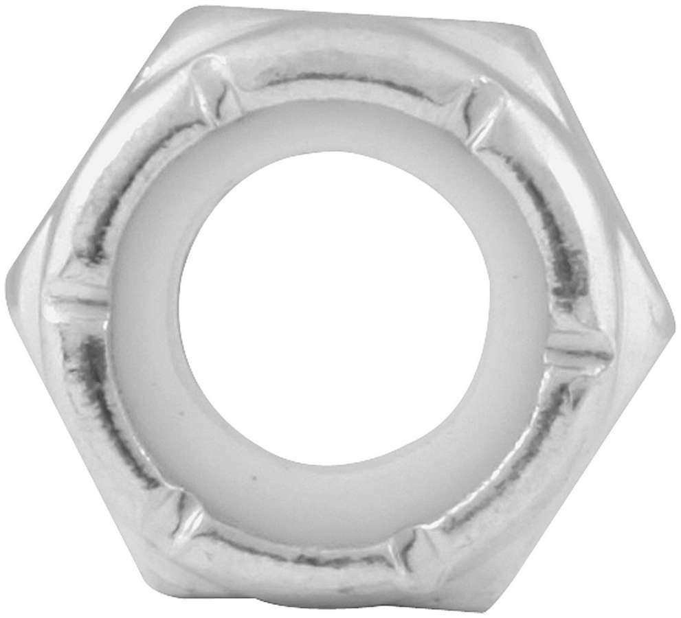 ALL16021-10 0.31 in. 18 Coarse Thread Thin Nylon Insert Hex Nuts - Pack of 10