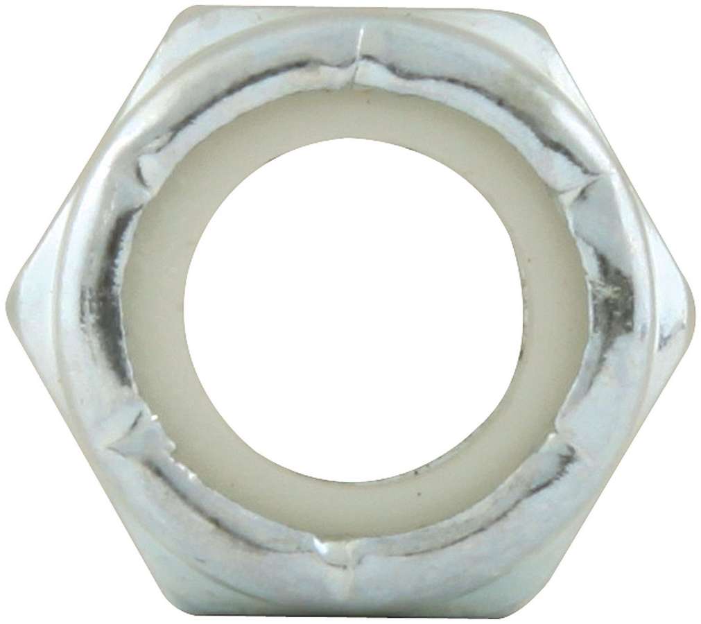 0.38 in. 16 Coarse Thread Thin Nylon Insert Hex Nuts - Pack of 10