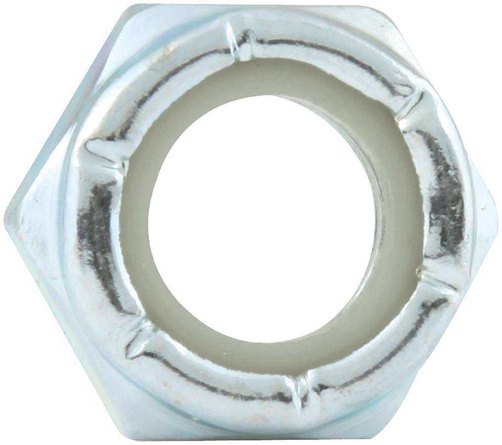 0.5 in. 13 Coarse Thread Thin Nylon Insert Hex Nuts - Pack of 10