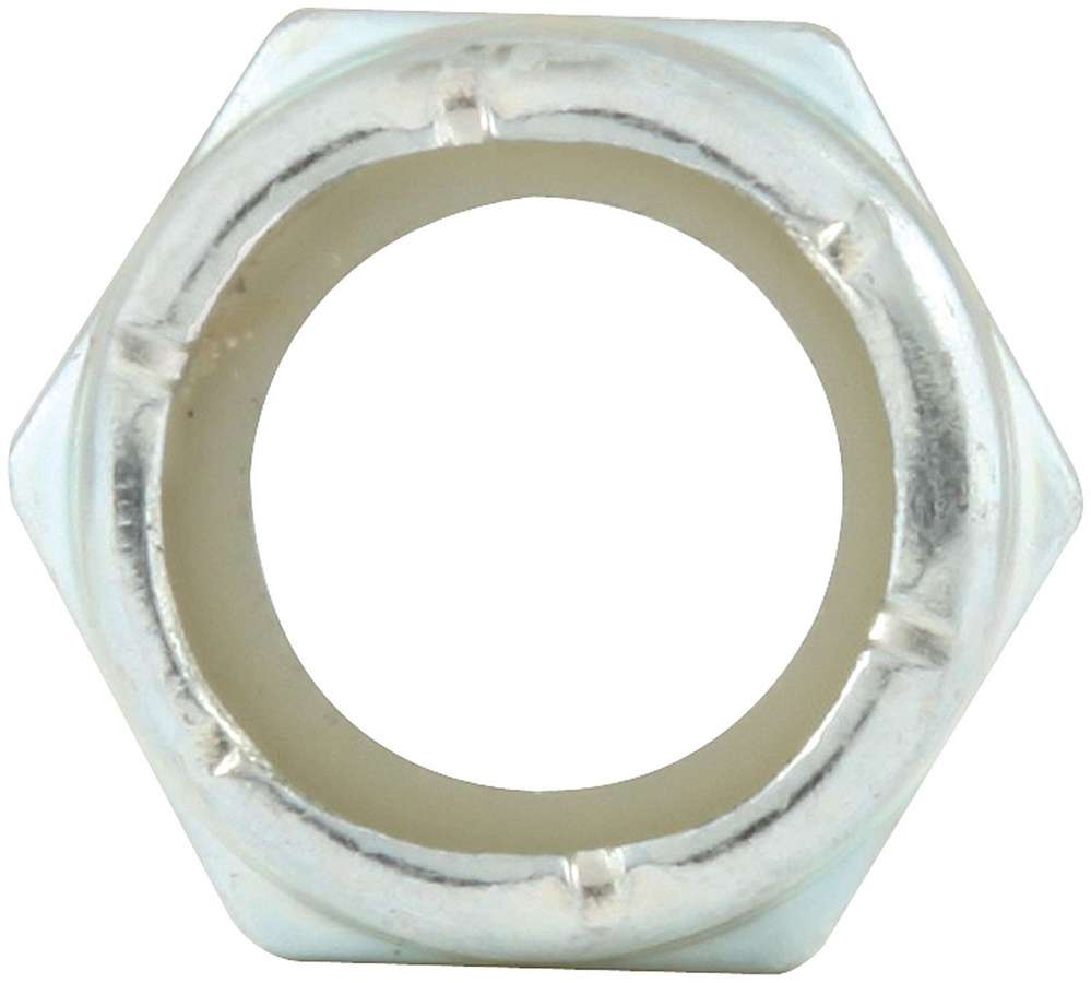0.44 in. 20 Coarse Thread Thin Nylon Insert Nuts - Pack of 10
