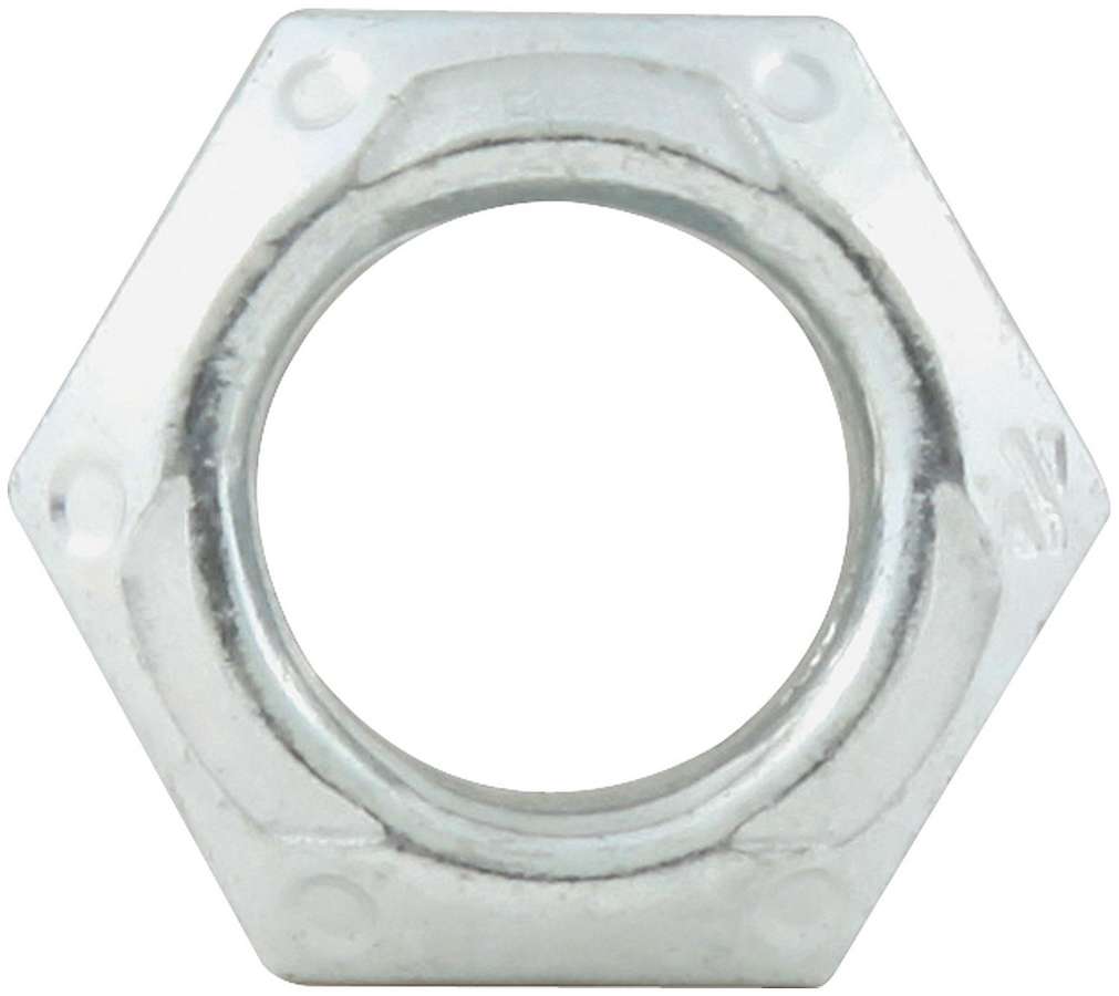 0.38 in. 24 Fine Thread Mechanical Lock Hex Nuts - Pack of 10